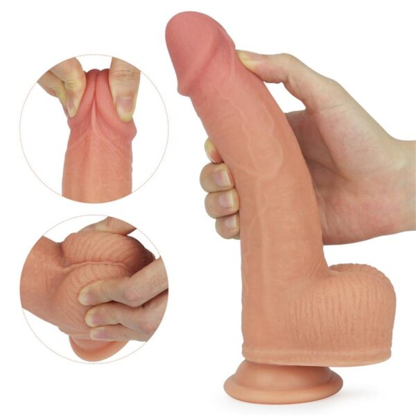 Dildo Nature Cock with Vibration and Rotation Anthony Flesh - Image 4