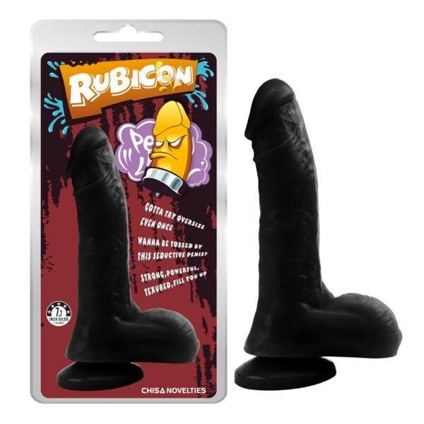 Dildo Night Club 20 x 3.7 cm Black - Image 2
