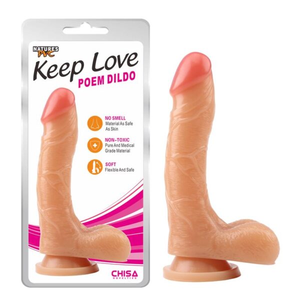 Dildo Poem 21 x 4 cm Flesh - Image 2
