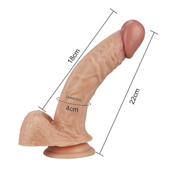 Dildo Real Extreme 8.5 Flesh - Image 4