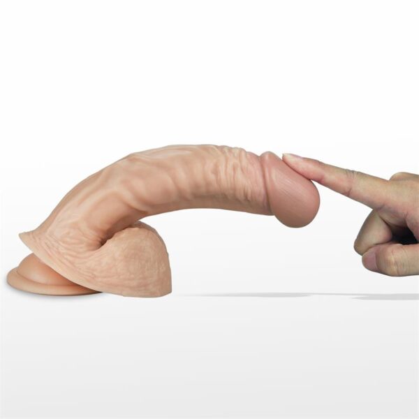 Dildo Real Extreme with Vibration 8.5 Flesh - Image 3