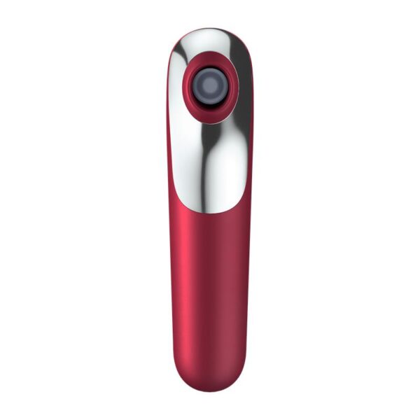Dual Love Vibe and Sucker with Air Pulse Red - Image 3