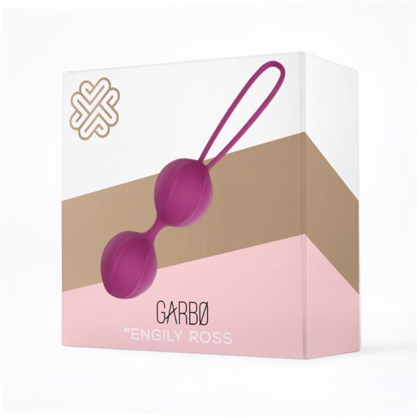 Garbo Double Kegel Ball Silicone Purple - Image 5