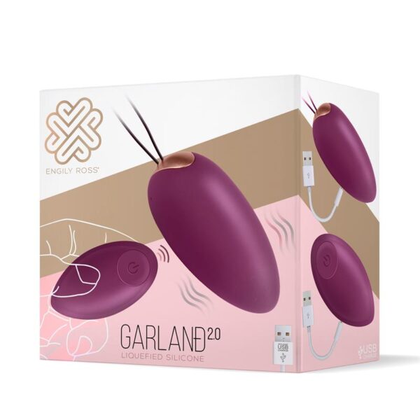 Garland 2.0 Vibrating Egg Remote Control USB Injected Liquified Silicone - Image 8