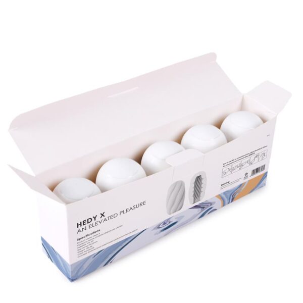 Hedy X Experience Masturbator Egg Pack of 5 - Image 4