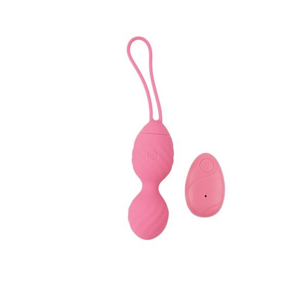 Huevo Vibrador Control Remoto Ridged USB Silicona 7.4 - Image 2