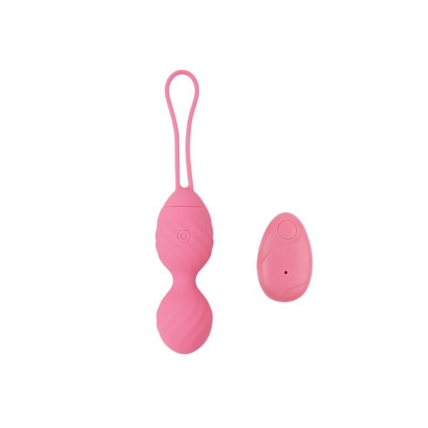 Huevo Vibrador Control Remoto Ridged USB Silicona 7.4 - Image 3