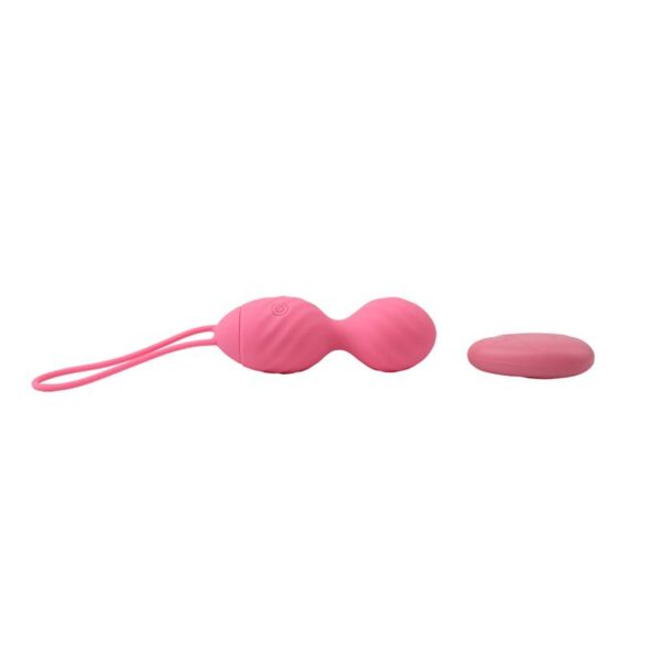 Huevo Vibrador Control Remoto Ridged USB Silicona 7.4 - Image 4