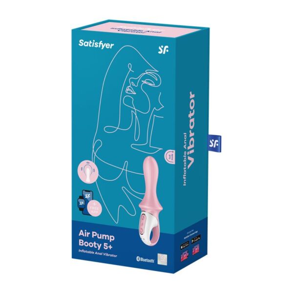 Inflatable Anal Vibe Air Pump Booty 5 with APP Satisfyer Connect - Image 7
