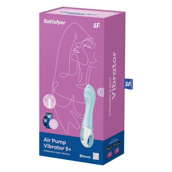Inflatable Vibe Air Pump Vibrator 5 with APP Satisfyer Connect - Image 7