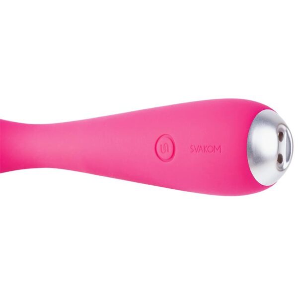 Iris G-Spot vibe USB Silicone Plum Red - Image 9