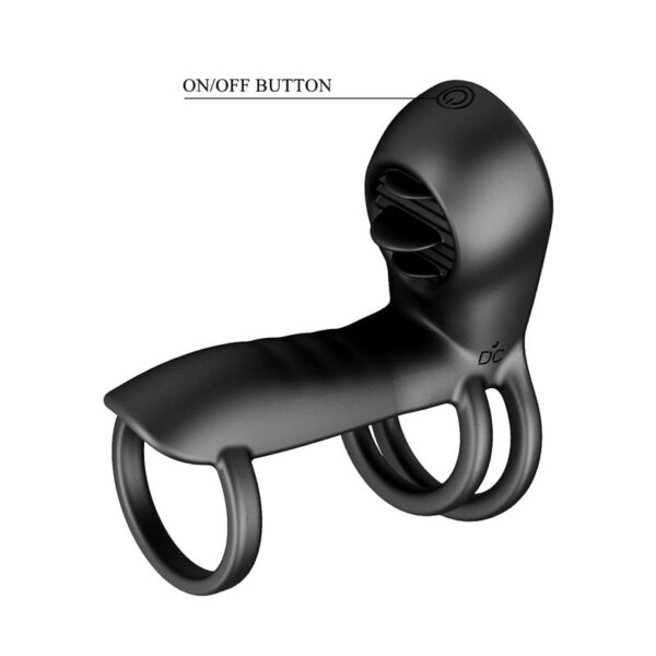 Jammy Triple Vibrating Penis Ring USB - Image 7