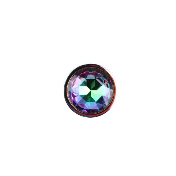 Jewelled Metal Butt Plug 2.7 - Image 3