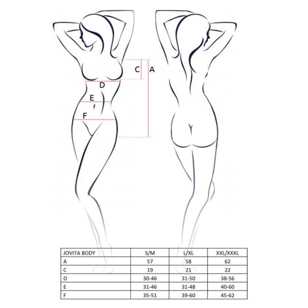 Jovita Body Black XXL/XXXL - Image 2