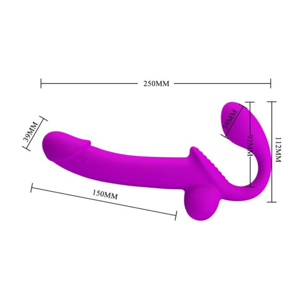 Kelpie Strapless Strap-on with Squirt Function - Image 8