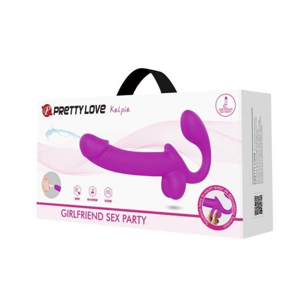Kelpie Strapless Strap-on with Squirt Function - Image 9