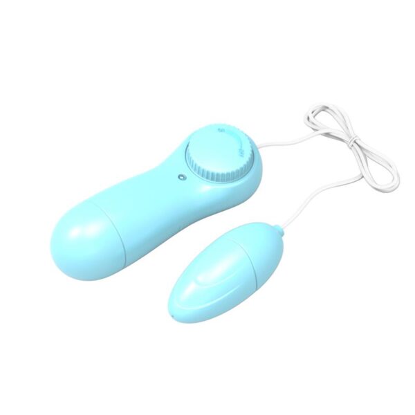 Laase Multi-Speed Vibrating Egg with Remote Control Cyan - Image 3