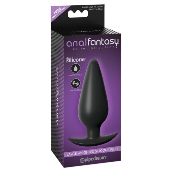 Large Weighted Plug Black - Image 2