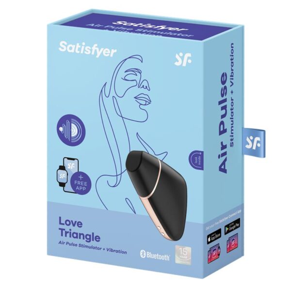Love Triangle Clitoris Sucker Black - Image 7