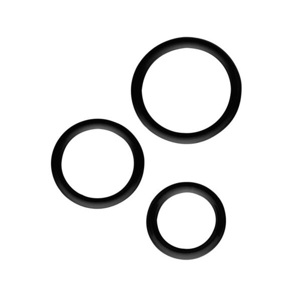 Magnum Force Cock Ring Silicone Black - Image 4
