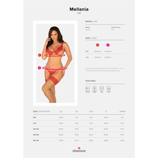 Mellania Bra Set With Thong - Image 5