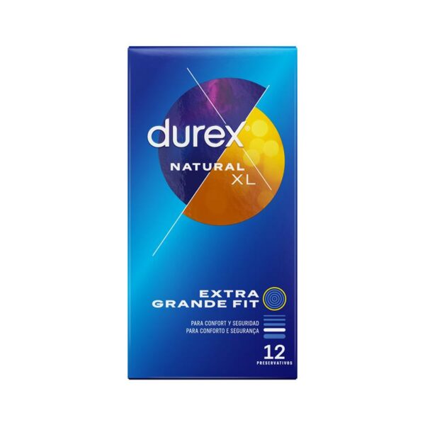 Natural XL Condoms 12 units