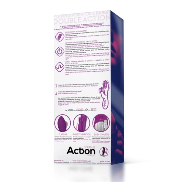 No. Eleven Vibrator with Bunny, G-Spot and Pulse Function Magnetic USB Silicone - Image 3