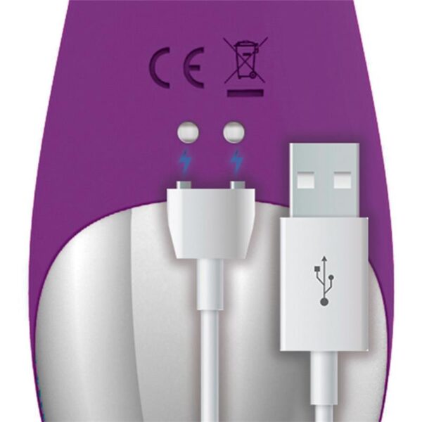 No. Eleven Vibrator with Bunny, G-Spot and Pulse Function Magnetic USB Silicone - Image 7