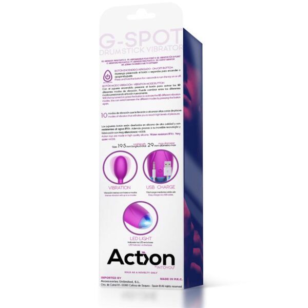 No. Twelve G-Spot Stimulator with Led Light Powerful Motor USB Silicone - Image 6