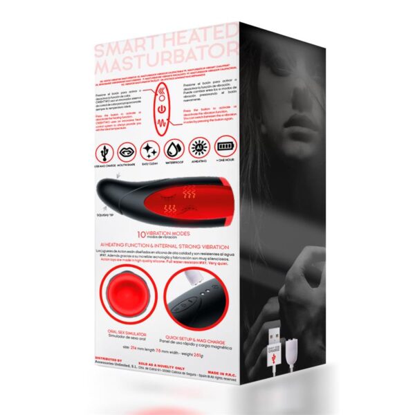 Owen Two Masturbator Variable Pressure Smart Pro Heating Function USB - Image 3