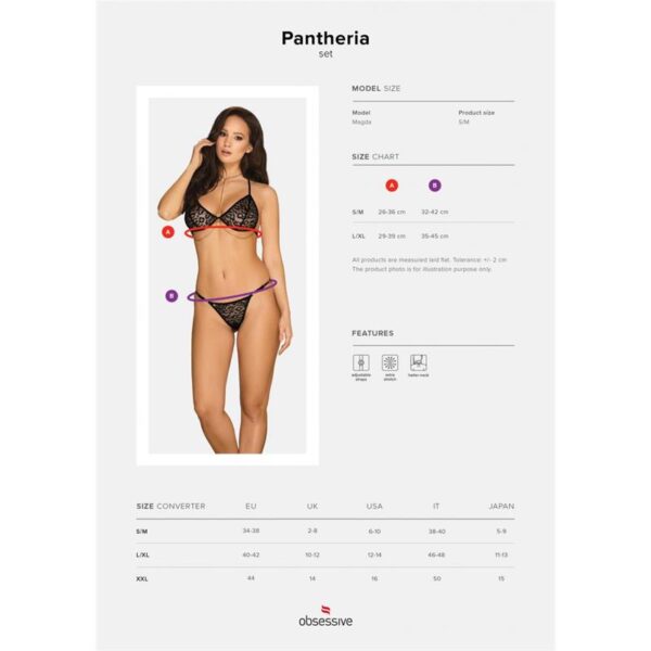 Pantheria 2 Piece Set With Chains - Image 3