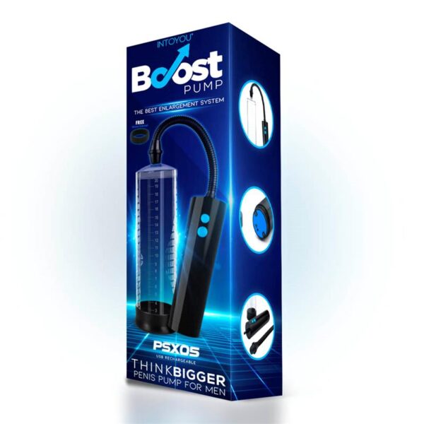 Penis Pump with Remote ontrol PSX05 USB Rechargeable Clear - Image 5