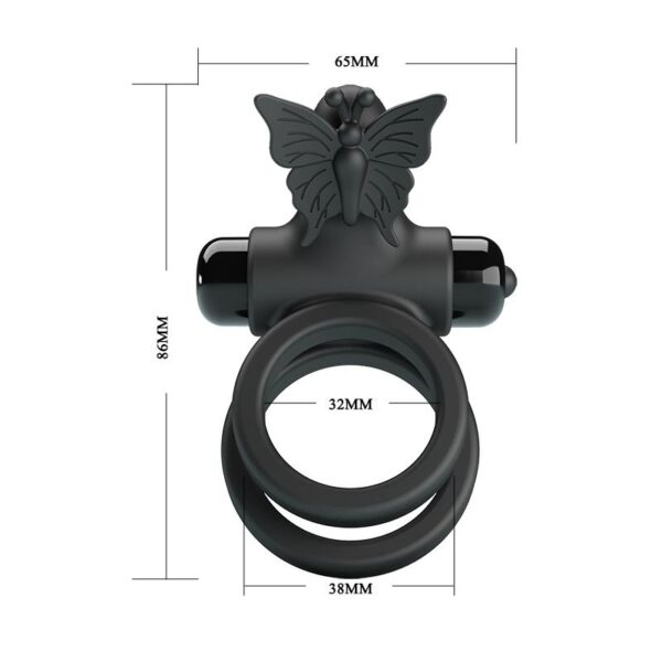 Penis Ring Passionate Ring IX with Vibration - Image 3