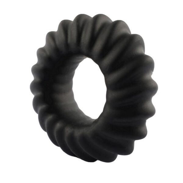 Penis Ring Sawtooth Liquid Silicone 25 mm - Image 3