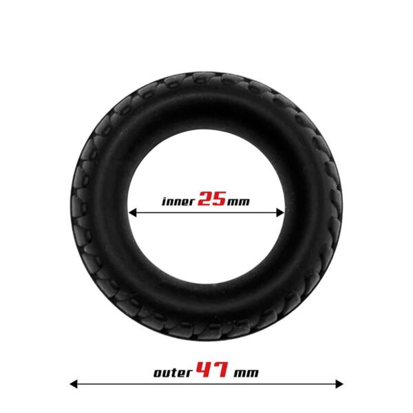Penis Ring Turbine Liquid Silicone 25 mm - Image 2