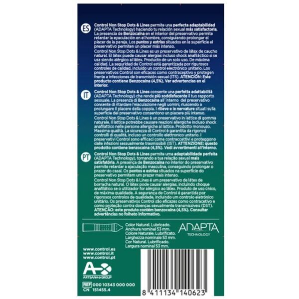 Preservatives Non Stop Drops and Lines 12 units - Image 3