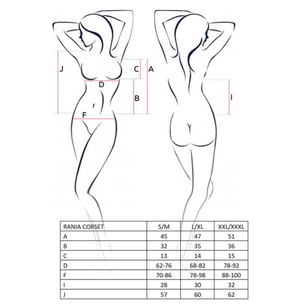 Rania Corset Black - Image 3
