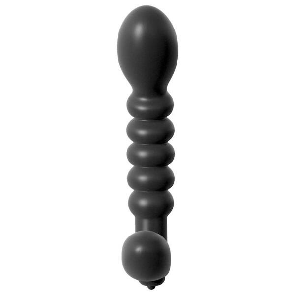 Ribbed Prostate Vibe Black - Image 3