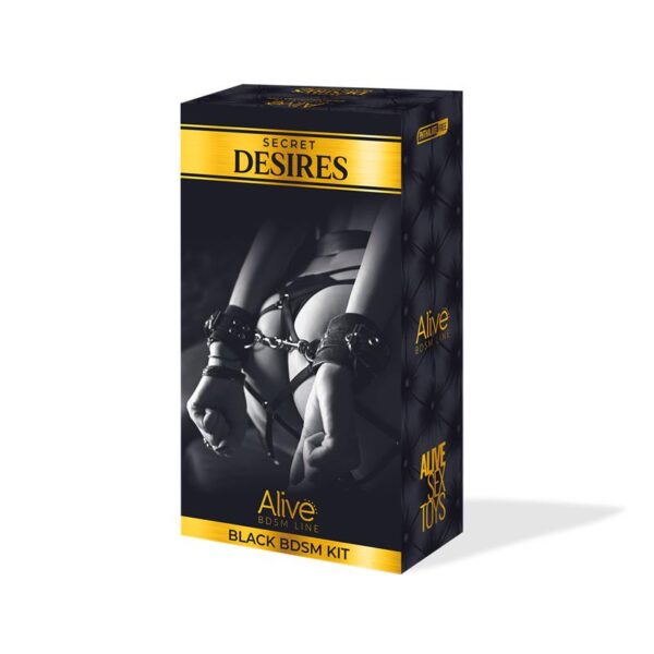 Secret Desires Black 8 Pieces BDSM - Image 9