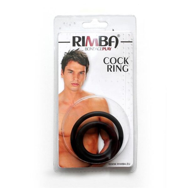 Set of 3 silicone penis rings - Image 3