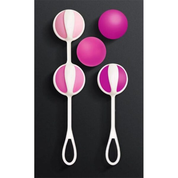 Set of 5 Geisha Balls3 Sugar Pink - Image 4