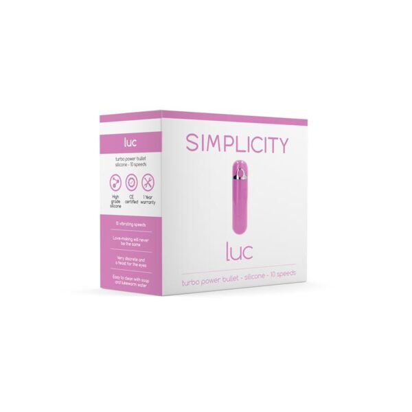 Shots Simplicity Vibrating Bullet LUC Pink - Image 2