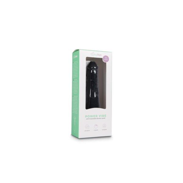 Silicone Realistic Vibe Black - Image 5