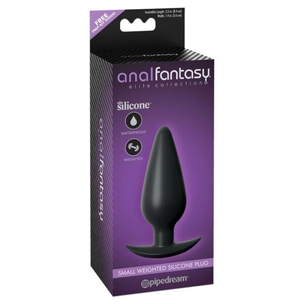 Small Weighted Plug Black - Image 2