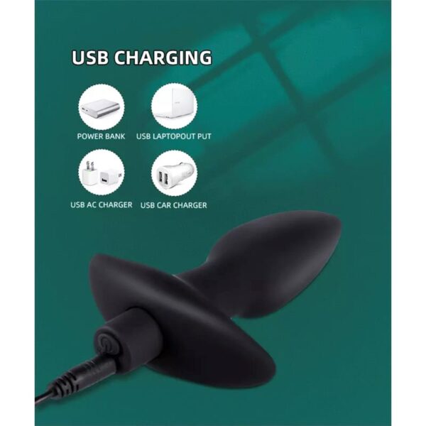 Spear Vibrating Anal Plug USB Silicone - Image 8