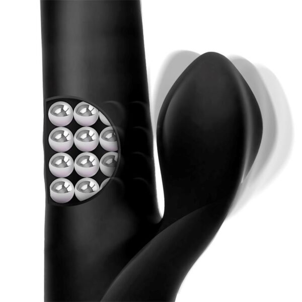 Squidy Vibe with Thrusting Movement and Rotating Beads USB Silicone - Image 6