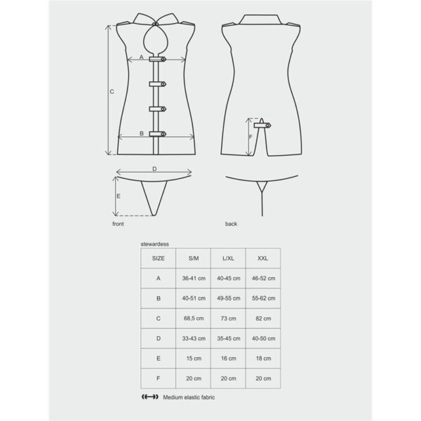 Stewardess Costume - Image 3