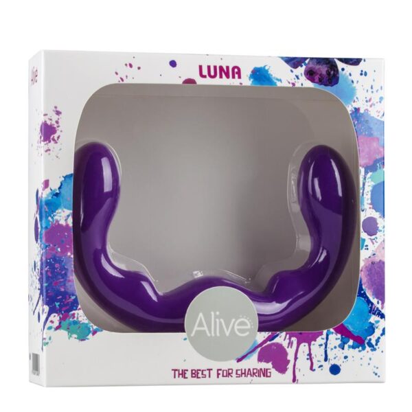 Stimulator Luna Purple Silicone 25 cm - Image 2