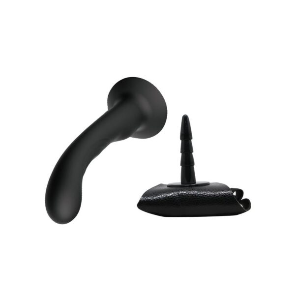 Strap-on with Silicone Dildo Black - Image 5
