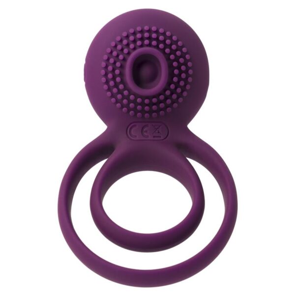Tammy Double Vibrating Ring Violet - Image 5